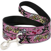 Dog Leash - Lucky Pink
