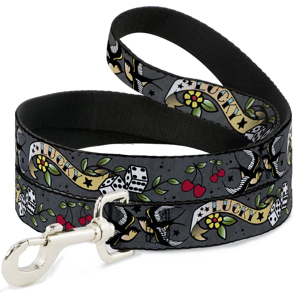 Dog Leash - Lucky Gray