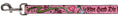 Load image into Gallery viewer, Dog Leash - Live Hard Die Young Pink
