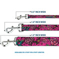 Load image into Gallery viewer, Dog Leash - Love Kills Pink
