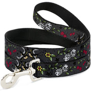 Dog Leash - Lucky CLOSE-UP Gray