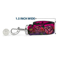 Load image into Gallery viewer, Dog Leash - Love Kills CLOSE-UP Pink
