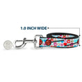 Load image into Gallery viewer, Dog Leash - Lollipop Hearts White
