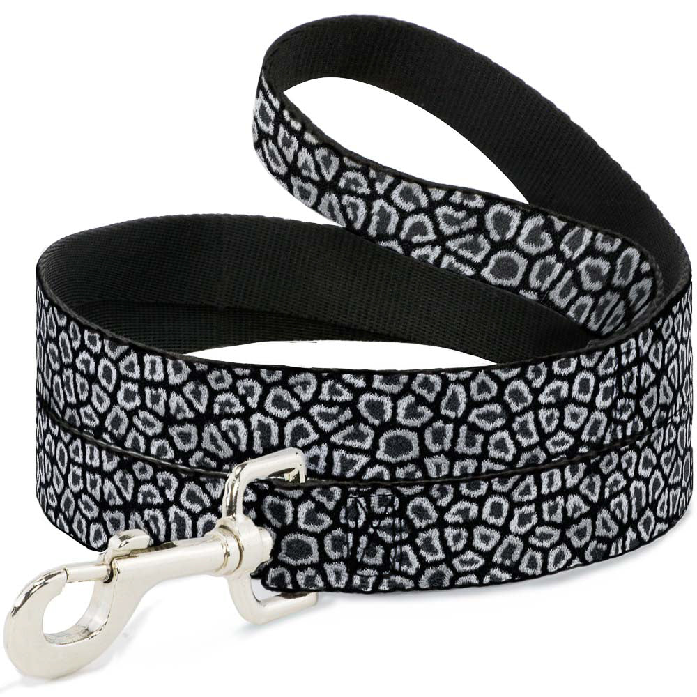 Dog Leash - Leopard Black
