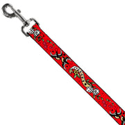Dog Leash - Lucky Red