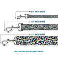 Load image into Gallery viewer, Dog Leash - Leopard White/Multi Color
