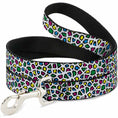 Load image into Gallery viewer, Dog Leash - Leopard White/Multi Color
