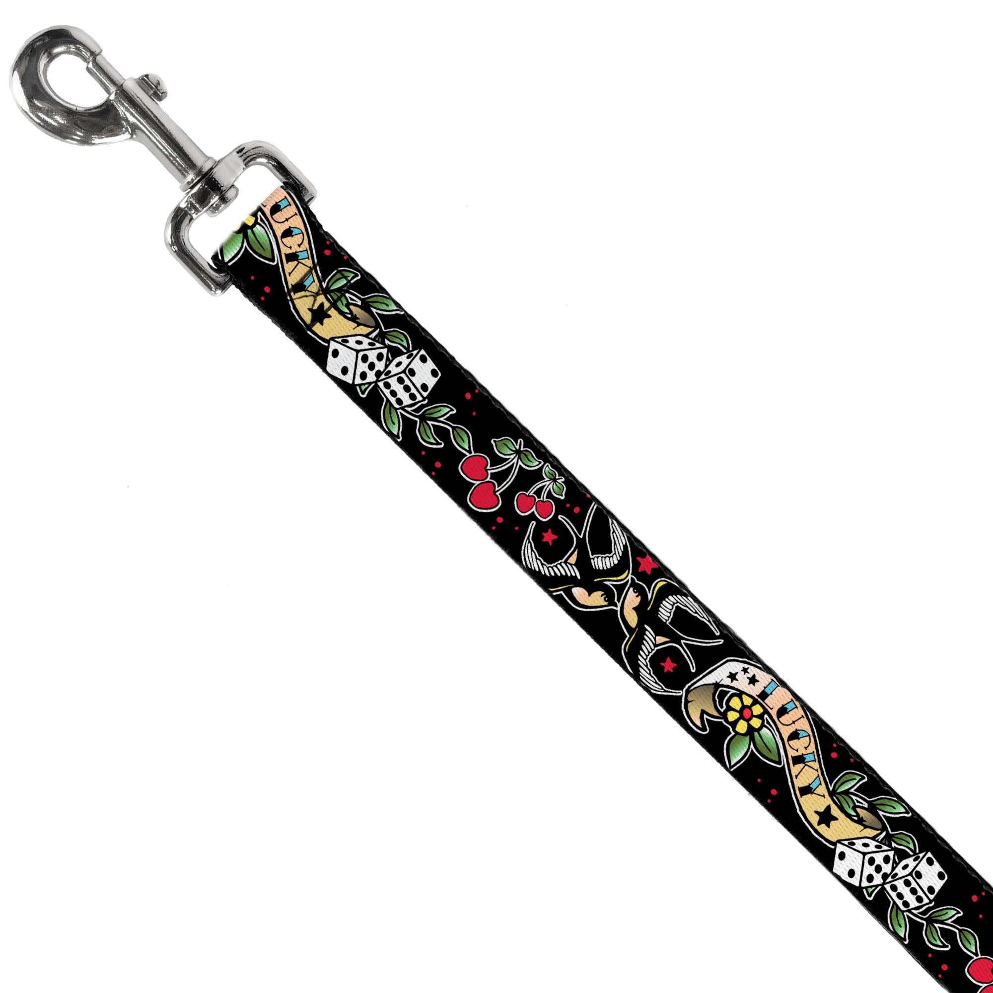 Dog Leash - Lucky Black