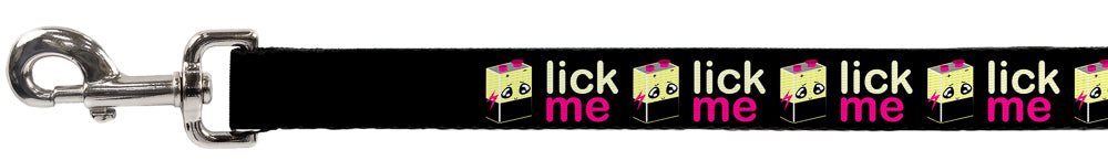 Dog Leash - LICK ME Battery Cartoon
