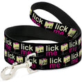 Load image into Gallery viewer, Dog Leash - LICK ME Battery Cartoon

