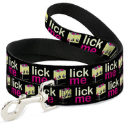 Dog Leash - LICK ME Battery Cartoon