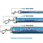Dog Leash - Landscape Snowy Mountains