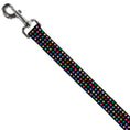 Load image into Gallery viewer, Dog Leash - Mini Stars Black/Multi Color

