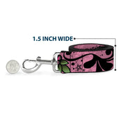 Dog Leash - Mom & Dad Pink