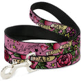 Load image into Gallery viewer, Dog Leash - Mom & Dad Pink
