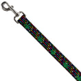 Load image into Gallery viewer, Buckle-Down Dog Leash - Marijuana Garden Black/Multi Color
