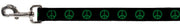 Buckle-Down Dog Leash - Marijuana Peace Repeat Black/Green