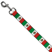 Dog Leash - Mexico Flags
