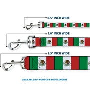 Dog Leash - Mexico Flags