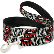 Dog Leash - Mouth Zebra