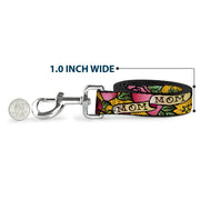Dog Leash - Mom & Mom Yellow
