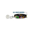 Load image into Gallery viewer, Dog Leash - Monsters CLOSE-UP Black

