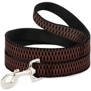 Dog Leash - Mesh Black/Brown