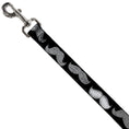 Load image into Gallery viewer, Dog Leash - Mustaches Black/Sketch
