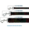 Load image into Gallery viewer, Dog Leash - Mud Flap Girls w/Star Outline Black/Multi Color
