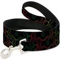Load image into Gallery viewer, Dog Leash - Mud Flap Girls w/Star Outline Black/Multi Color
