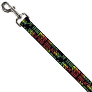 Dog Leash - MILK/Cartoons Black/Multi Color
