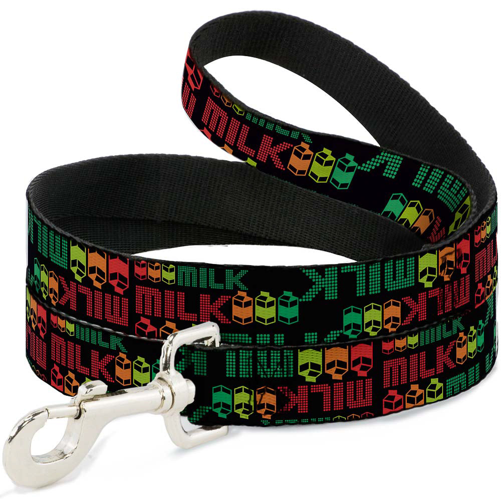 Dog Leash - MILK/Cartoons Black/Multi Color