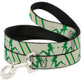 Load image into Gallery viewer, Dog Leash - Mud Flap Girls w/Stripes Tan/Green/Lime Green
