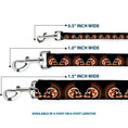 Load image into Gallery viewer, Dog Leash - Mohawk Skulls - NO Star
