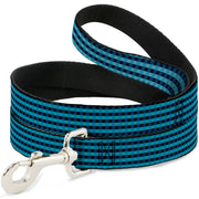 Dog Leash - Mini Buffalo Plaid Navy/Blue