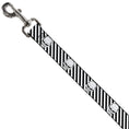 Load image into Gallery viewer, Dog Leash - Metal Skull Black/White
