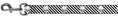 Load image into Gallery viewer, Dog Leash - Metal Skull Black/White

