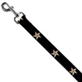 Load image into Gallery viewer, Dog Leash - Nautical Star Black/White/Rainbow
