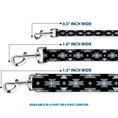 Load image into Gallery viewer, Dog Leash - Navajo Gray/Black/Gray/White
