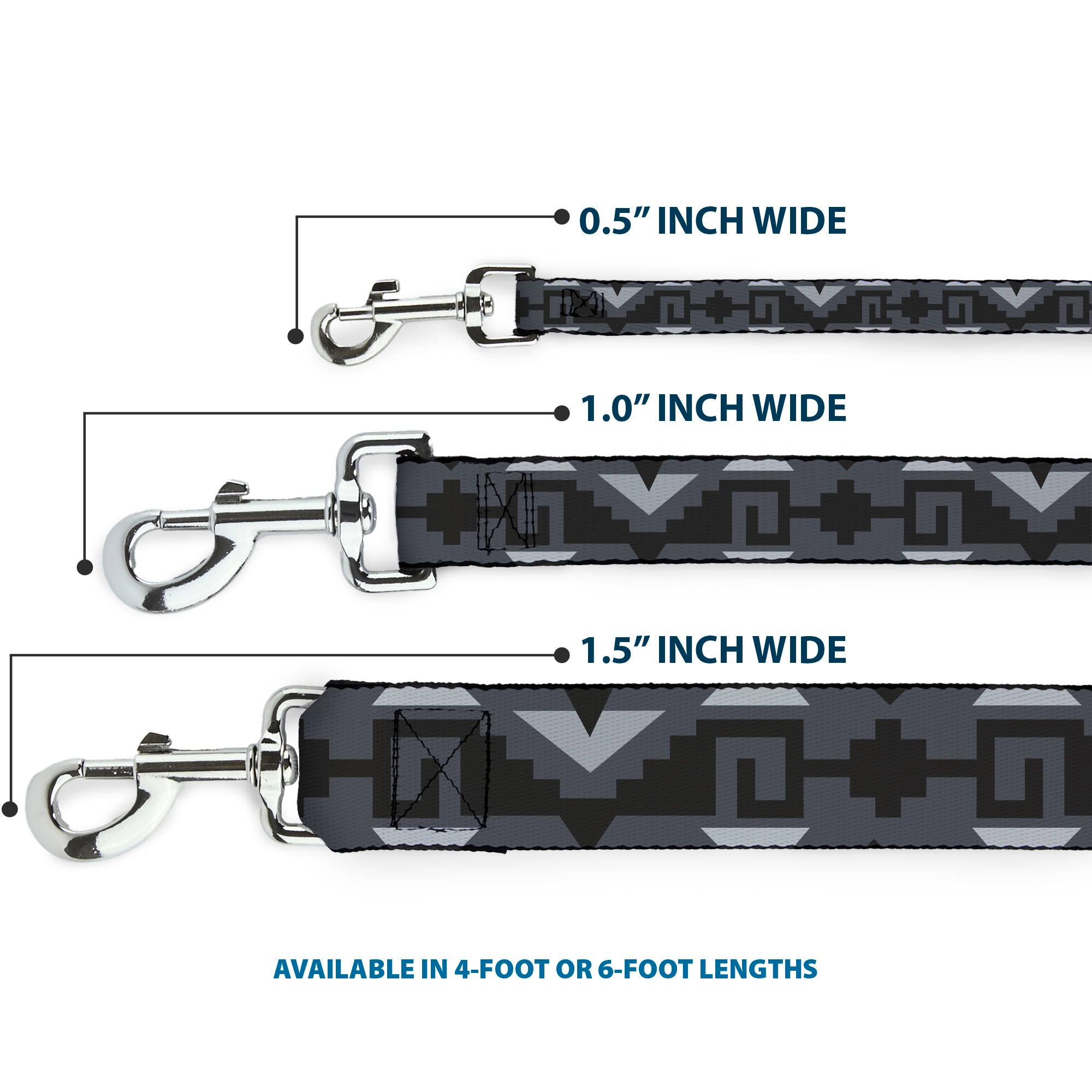 Dog Leash - Navajo2 Grays