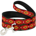 Load image into Gallery viewer, Dog Leash - Navajo Tan/Rust/Olive/Black
