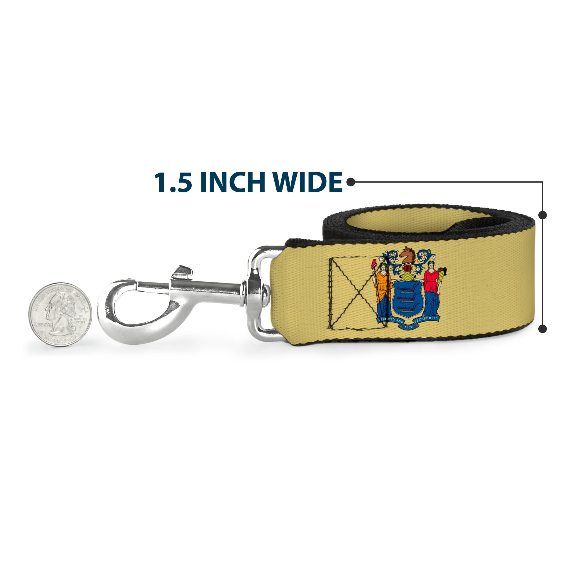 Dog Leash - New Jersey Flag