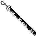 Load image into Gallery viewer, Dog Leash - New York Solid Skyline Black/White
