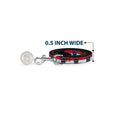 Load image into Gallery viewer, Dog Leash - North Carolina Flag Continuous Repeat
