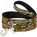 Load image into Gallery viewer, Dog Leash - Only God Can Judge Me Yellow
