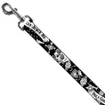 Load image into Gallery viewer, Dog Leash - Only God Can Judge Me Black/White
