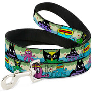 Dog Leash - Octopus Superhero Cartoon