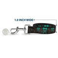 Load image into Gallery viewer, Dog Leash - Owls in Trees Turquoise
