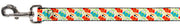 Dog Leash - Owl Eyes Yellow/Reds/Blues