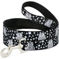 Load image into Gallery viewer, Dog Leash - Owls Black/White2
